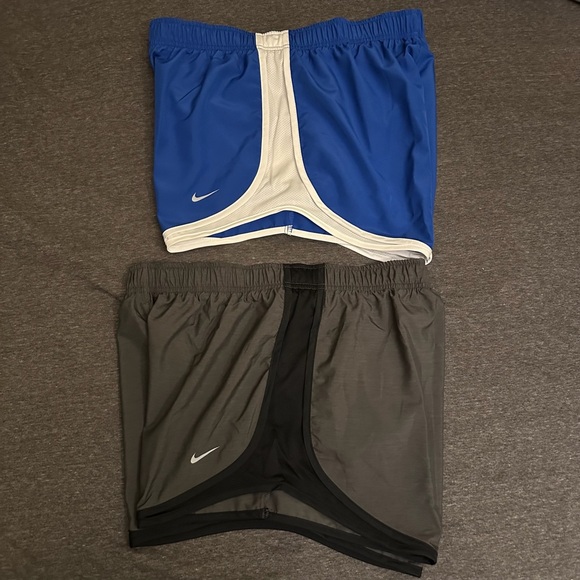 Nike Women's Dri-Fit Running Shorts Size L Activewear Multicolor 2-Pack Bundle - Picture 2 of 6